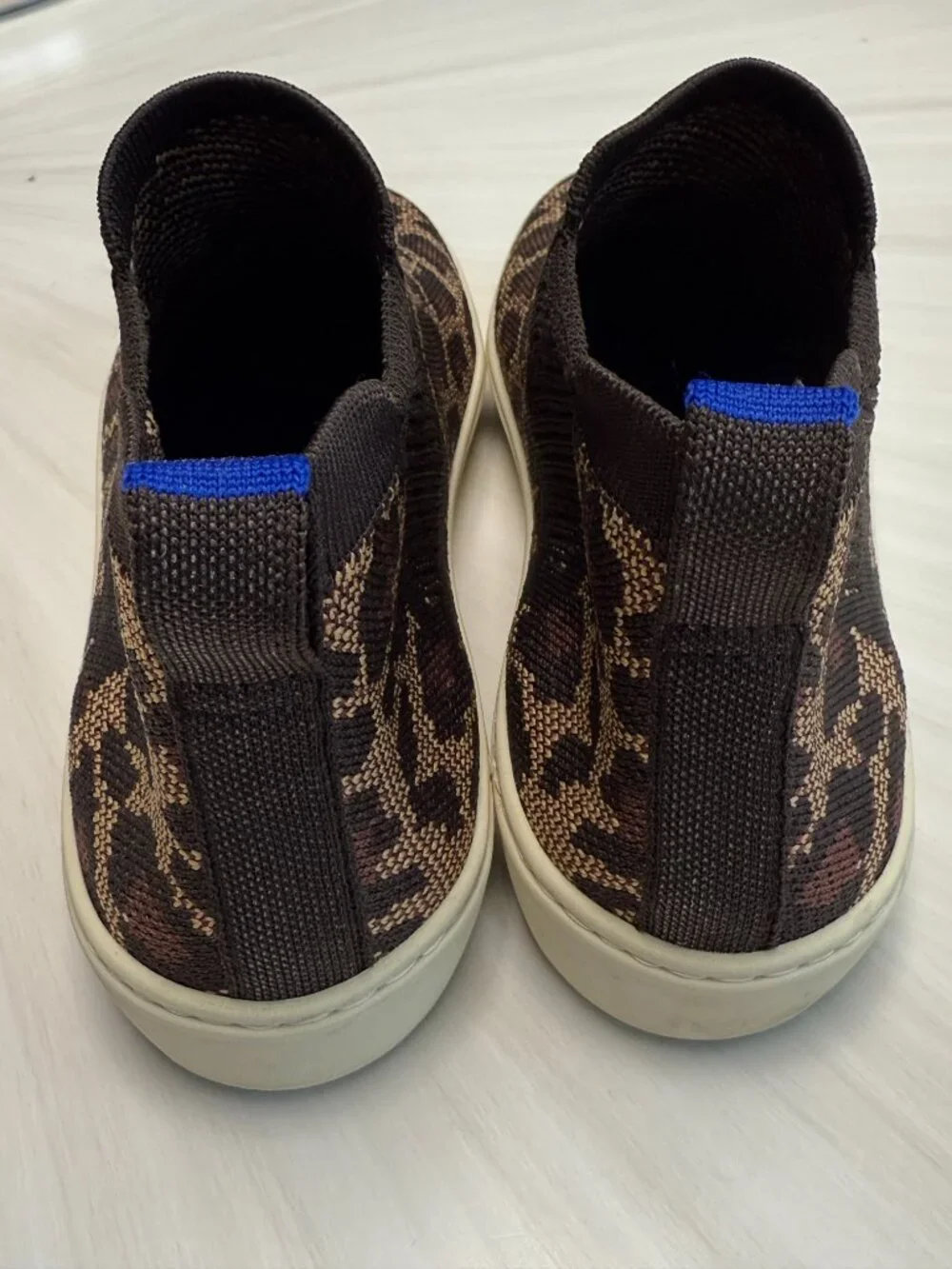 Rothy's Chelsea High-Top Wildcat Leopard Sz 8.5